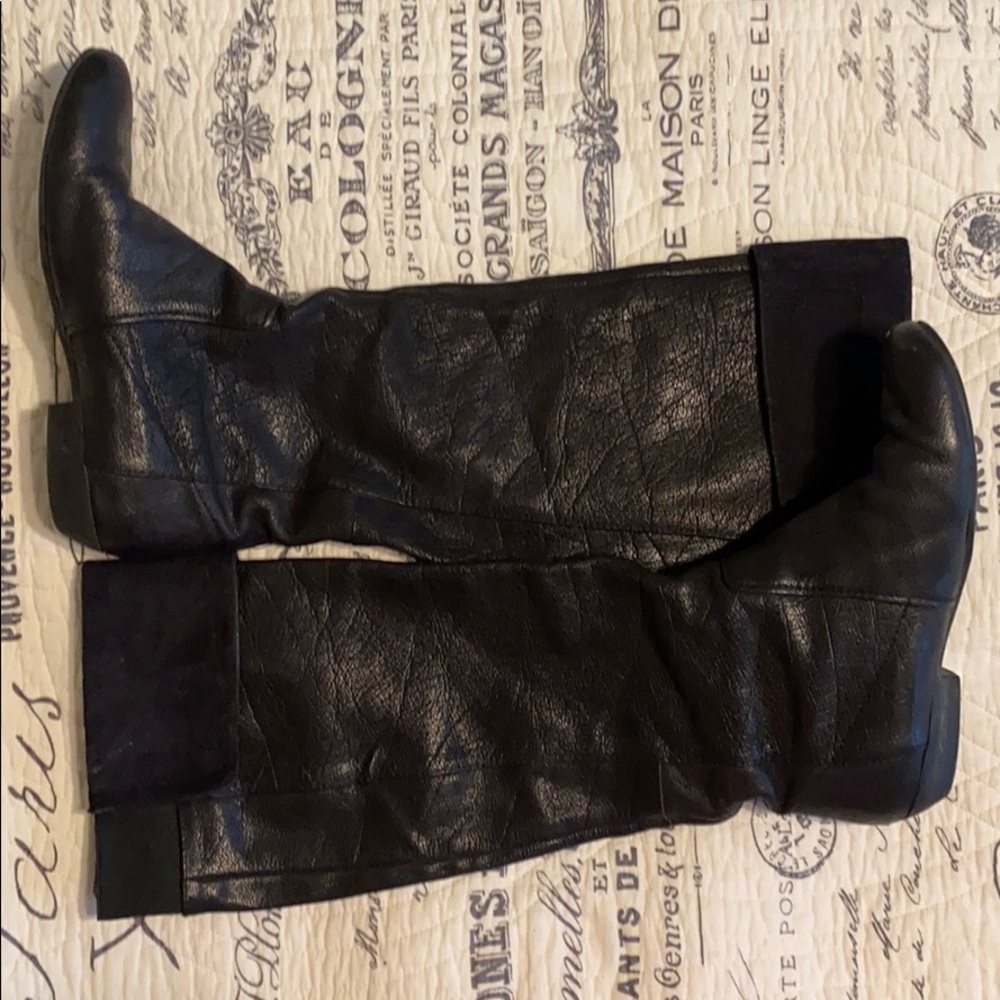 Nine West over the knee flat boots